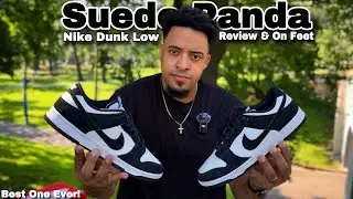 Nike Dunk Low Suede Panda 🐼 Review & On Feet 👣