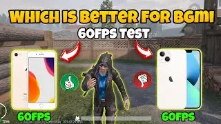 IPhone 8 vs iPhone 13 pubg test 60fps vs 60fps🔥/ iPhone 8 pubg test in 2025