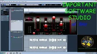 Important software in Studio Cubase 5, Nuendo5, Virtual DJ Studio. (Best audio editor)