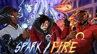 SparkFire - OFFICIAL LYRIC VIDEO (With SWATS & Omega Sparx)
