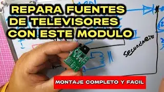 Cómo Reparar TV que no enciende, con este Módulo