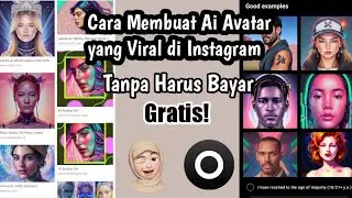 Cara Edit Gambar Ai Avatar / Ai Art Versi Gratis di apk  Lensa