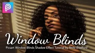 Easiest Way To Edit Window Blinds Shadow Effect | Picsart Editing Tutorial