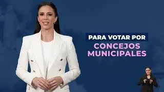 Formas de votar para Concejos Municipales