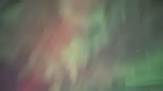 Northern lights in Canada