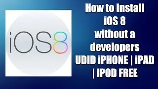 How to Install iOS 8 without a developers UDID iPHONE | iPAD | iPOD FREE iOS 7 2014