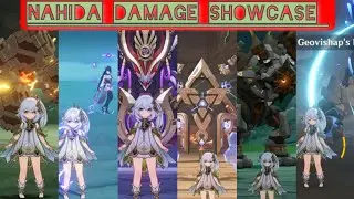 Nahida Build and  Damage Showcase | Genshin Impact