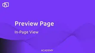 Preview Page In-Page View | Creative Studio 4