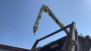 Гидроманипулятор для мусоровоза