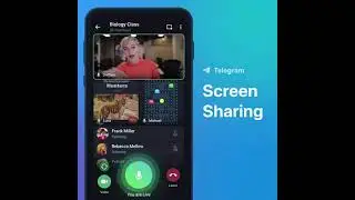 Telegram Tips Form Telegram Directory App to learn Telegram Marketing “Screen Sharing Video Calls”