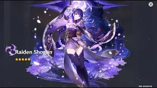 Genshin Impact Version 2.5 Pulling for Raiden Shogun!