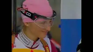 биатлон чемпионат Европы 2008 (Нове место) спринт женщины