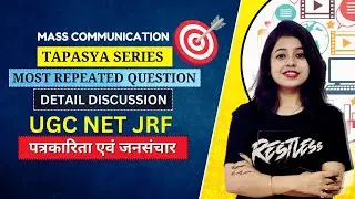 Most Repeated Question | Detail Discussion | PYQ | Tapasya Series | Ugc Net Jrf | June 2024