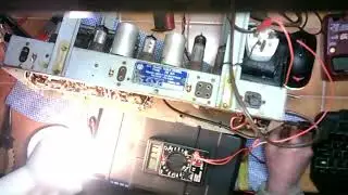 Dim Bulb Tester and Capacitor Reforming of Pye Valve Radio