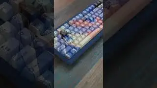 I made a Furina themed Keyboard #genshinimpact