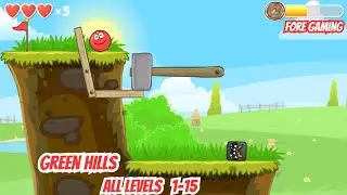 Red ball 4 Green Hills All Levels (1-15)