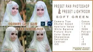 GRATIS PRESET WEDDING GRATIS PHOTOSHOP CC | FREE PRESET WEDDING SOFT GREEN CLEAN | NC 89