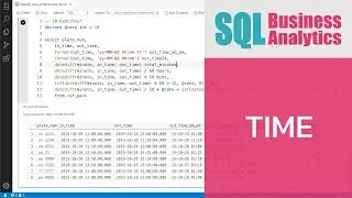 สอน SQL เบื้องต้น: การหาผลต่างของเวลาว่าเป็นกี่ชั่วโมงกับอีกกี่นาทีเพื่อคำนวณค่าบริการจอดรถ