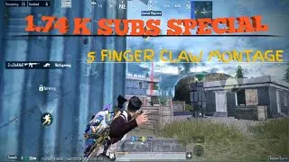 Overdrive ⚡️ 5 FINGER CLAW | Bgmi Montage - Oneplus,9R,9,8T,7T,7,6T,8,F5,N105G,N100,Nord,5T