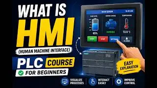 What is HMI (Human Machine Interface) || PLC Course for beginners