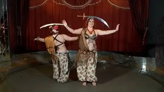 Sword bellydance tribal fusion