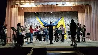 Марш нової армії.  Репетиція 20.05