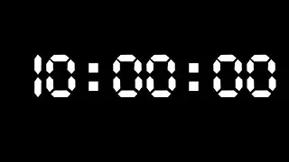 10 Hour Timer Alarm (Countdown Timer)