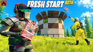 FRESH START ON BETA SERVER | OXIDE SURVIVAL ISLAND | 8848 LUFFY | 