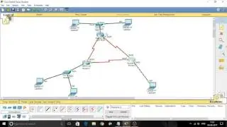 Configure EIGRP Routing using CISCO Packet Tracer