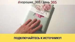 #365 ПОДКЛЮЧАЙТЕСЬ К ИСТОЧНИКУ! Про хорошую жизнь.