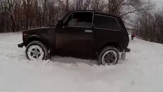 За кировским мостом на Ниве 3d !