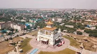 Храм Будды в Элисте. Самый большой буддийский храм Европы. Август 2019