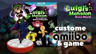 Luigi's Mansion Custom Video Game Case and Amiibo Review