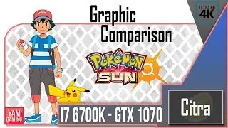 [Citra] Pokemon Sun | Graphic comparison