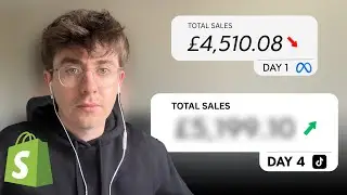Testing My £4k/Day Dropshipping Product With TikTok Ads (LIVE Scaling)