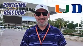 INSTANT REACTION to #5 Miami's Win Over Duke & Chances of Winning the ACC