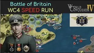 World Conqueror 4 (WC4) SPEEDRUN: Battle of Britain