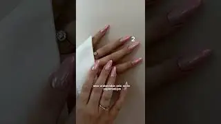 Geleneksel tırnak yenileme günü ✨🩷 yine sizin seçtiğiniz tırnağı yaptırdım 💫 #nailart #shorts