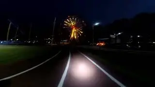 Белогорск. ГПКиО. Вечерняя вело прогулка.