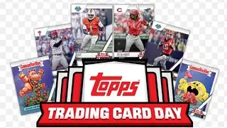 We Went To The LCS For 2024 Topps Trading Card Day! 11 Packs Ripped ➕ We Found An Auto Heritage Mega