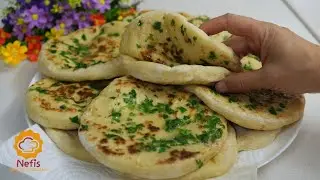 [ NO BAKE ]I found the recipe I was looking for! Anyone can do it easily! Potato flatbread recipe!