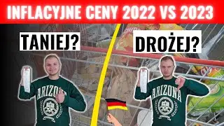 Sprawdzam wpływ Inflacji na CENY w Marketach - Życie w Niemczech 2022 vs 2023 