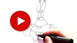 How to Draw Mr. Krabs from Spongebob || How to Draw Cartoons 6