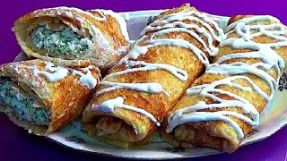 Кабачки с творогом и чесноком невероятно вкусное сочетание быстрый полезный рецепт
