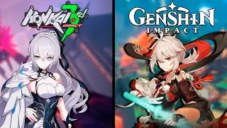 Genshin Impact Equipment VS Honkai Impact Equipment