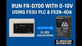 FR D700 0–10V Control with FX3U PLC