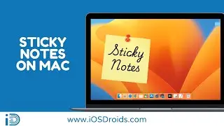 How To Use Sticky Notes (Stickies) On Mac?