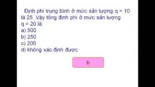 Hướng dẫn giải bài tập kinh tế vi mô