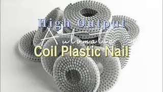 coil plastic nail making machine