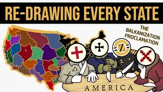 What If Every State Had Natural Borders? Pt.2 | American Politics
